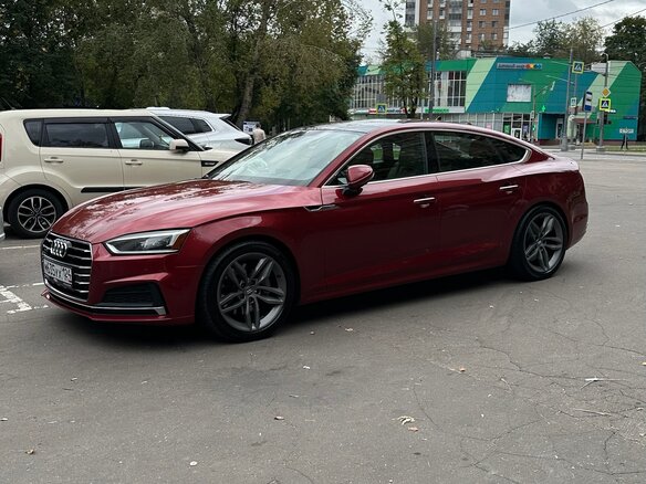 2019 Audi A5 II (F5), красный, 2800000 рублей - вид 5