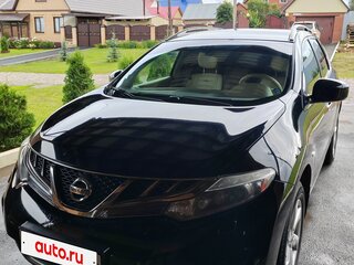 2010 Nissan Murano II (Z51) Рестайлинг, чёрный, 1270000 рублей, вид 1