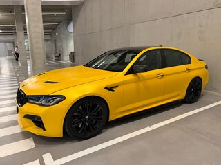 2018 BMW M5 VI (F90), жёлтый, 5000000 рублей, вид 4