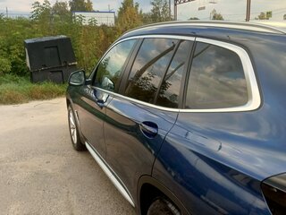 2021 BMW X3 20d xDrive III (G01) Рестайлинг, синий, 5200000 рублей, вид 4