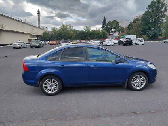 2008 Ford Focus II Рестайлинг, синий, 450000 рублей - вид 2