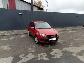 2022 Lada (ВАЗ) Granta Euro-2 I Рестайлинг, красный, 675000 рублей, вид 1