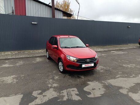 2022 Lada (ВАЗ) Granta Euro-2 I Рестайлинг, красный, 610000 рублей, вид 1