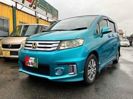 2013 Honda Freed Spike I Рестайлинг, голубой, 790000 рублей, вид 1
