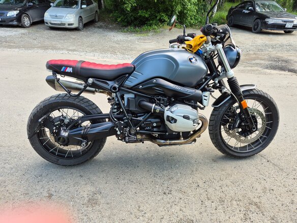 2019 BMW R Nine T Scrambler, серый, 1750000 рублей - вид 8