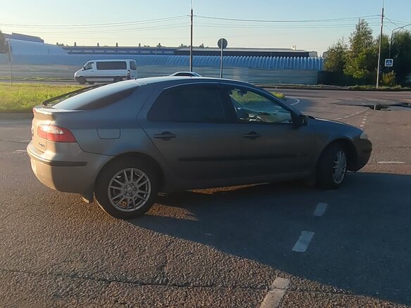 2004 Renault Laguna II, серый, 310000 рублей - вид 4