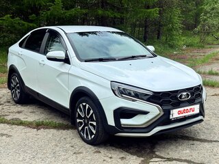 2023 Lada (ВАЗ) Vesta Cross I Рестайлинг (NG), белый, 1235000 рублей, вид 1