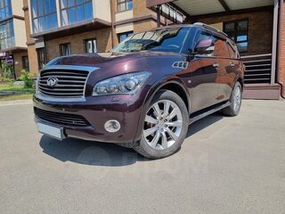2014 Infiniti QX80 I, пурпурный, 2190000 рублей, вид 2