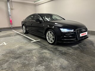 2015 Audi A7 I (4G) Рестайлинг, чёрный, 3270000 рублей, вид 3