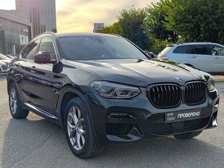 2020 BMW X4 20d II (G02), чёрный, 3385000 рублей, вид 3