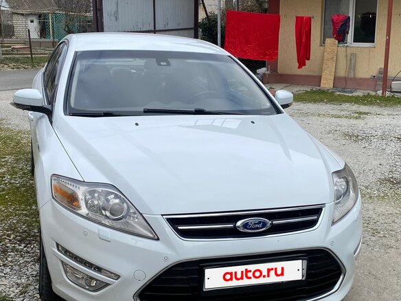 2010 Ford Mondeo IV Рестайлинг, белый, 900000 рублей - вид 2