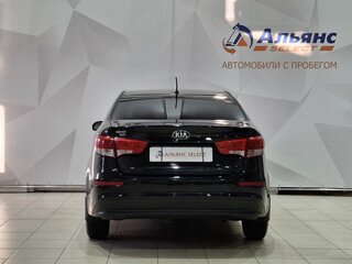 2015 Kia Rio III Рестайлинг, чёрный, 968000 рублей, вид 4