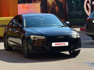 2016 Audi A6 IV (C7) Рестайлинг, чёрный, 1880000 рублей, вид 2