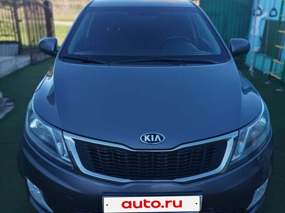 2014 Kia Rio III, серый, 780000 рублей - вид 1