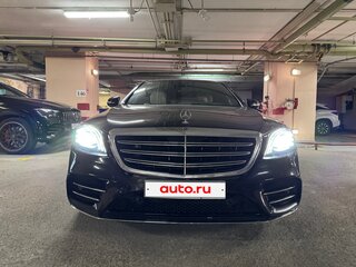 2020 Mercedes-Benz S-Класс 350 d Long VI (W222, C217) Рестайлинг, чёрный, 5500000 рублей, вид 3