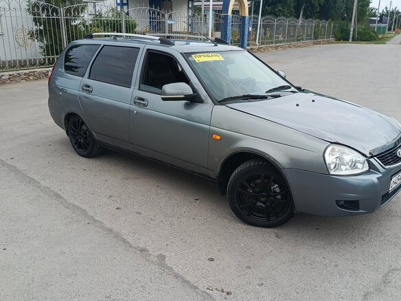 2010 Lada (ВАЗ) Priora I, серый, 170000 рублей - вид 6