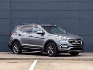 2015 Hyundai Santa Fe III Рестайлинг, серый, 2195000 рублей, вид 3