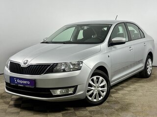 2017 Skoda Rapid I Рестайлинг, серебристый, 1330000 рублей, вид 1