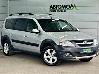 2018 Lada (ВАЗ) Largus Cross I, серебристый, 849000 рублей, вид 3