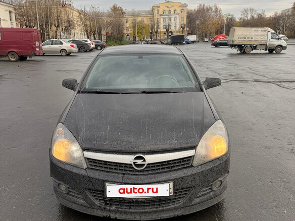 2008 Opel Astra GTC H Рестайлинг, чёрный, 373000 рублей