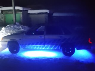 2003 Lada (ВАЗ) 2115, серебристый, 190000 рублей, вид 4