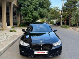 2015 BMW 7 серии Long 730Ld xDrive VI (G11/G12), чёрный, 3149000 рублей, вид 4