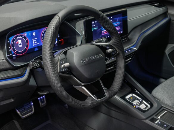 2025 Skoda Octavia IV (A8) Рестайлинг, чёрный - вид 20