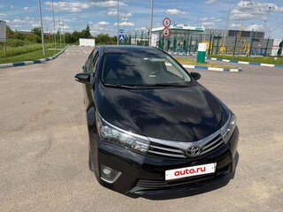 2013 Toyota Corolla XI (E160, E170, E180), чёрный, 1200000 рублей, вид 2