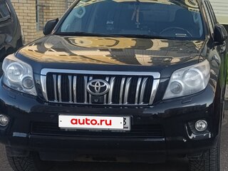2013 Toyota Land Cruiser Prado 150 Series, чёрный, 3300000 рублей, вид 1