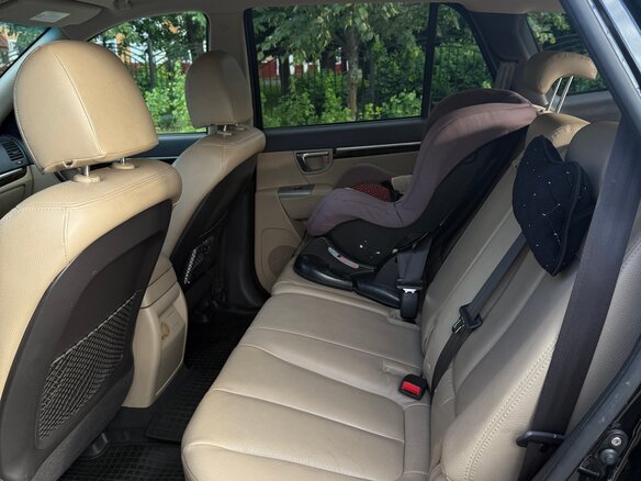 2011 Hyundai Santa Fe II Рестайлинг, чёрный, 1180000 рублей - вид 9