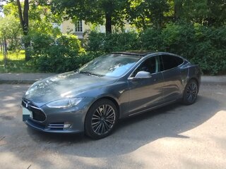 2013 Tesla Model S S85 I, серый, 990000 рублей, вид 2