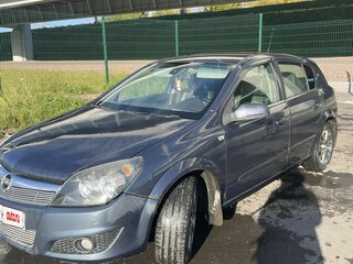 2008 Opel Astra H Рестайлинг, синий, 350000 рублей, вид 4
