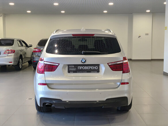 2012 BMW X3 20d xDrive II (F25), серебристый, 1690000 рублей - вид 5
