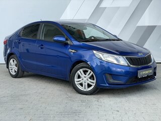 2012 Kia Rio III, синий, 628000 рублей, вид 3