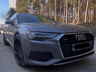 2019 Audi A6 40 TDI V (C8), серый, 3100000 рублей, вид 5
