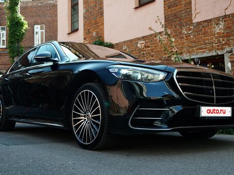2020 Mercedes-Benz S-Класс 400 d 4MATIC VII (W223), чёрный, 8800000 рублей, вид 5