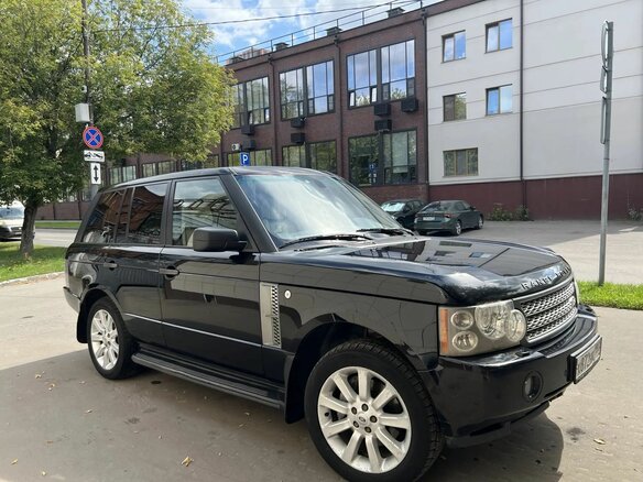 2006 Land Rover Range Rover Supercharged III Рестайлинг, чёрный, 1400000 рублей