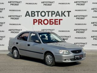 2006 Hyundai Accent ТагАЗ II, серебристый, 395000 рублей, вид 3