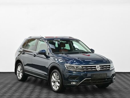 2018 Volkswagen Tiguan II, синий, 2345000 рублей, вид 1