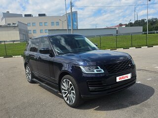2014 Land Rover Range Rover IV, синий, 4550000 рублей, вид 4