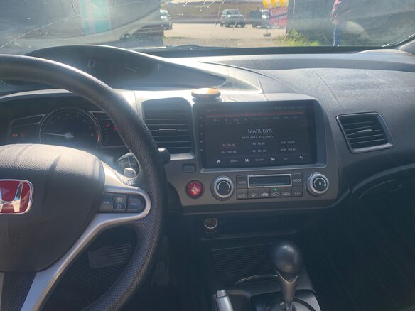 2009 Honda Civic VIII Рестайлинг, чёрный - вид 10