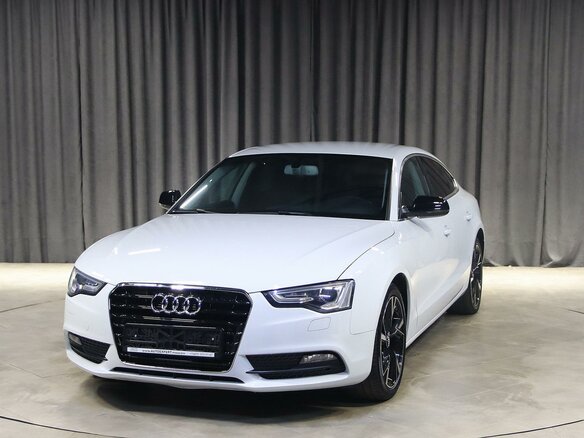 2015 Audi A5 I (8T) Рестайлинг, белый
