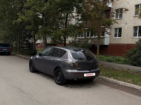 2007 Mazda 3 I (BK) Рестайлинг, серый, 320000 рублей - вид 1