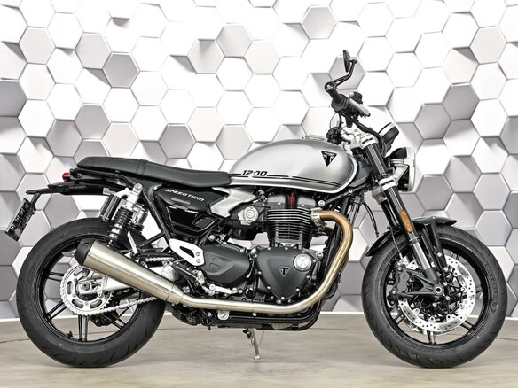 2026 Triumph Speed Twin, серебристый, 1699000 рублей - вид 2
