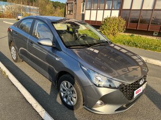 2020 Hyundai Solaris II Рестайлинг, серый, 1680000 рублей, вид 2