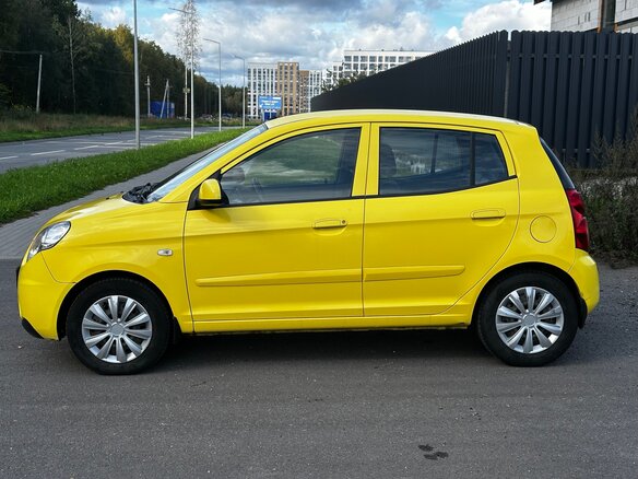 2009 Kia Picanto I Рестайлинг, жёлтый, 540000 рублей - вид 5