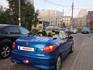 2004 Peugeot 206, синий, 429000 рублей, вид 5