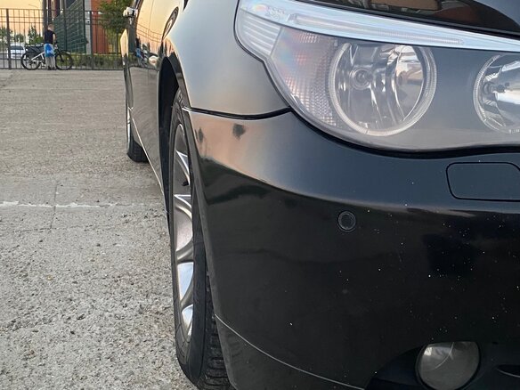 2003 BMW 5 серии 520i V (E60/E61), чёрный - вид 4