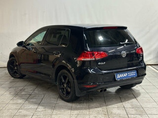 2013 Volkswagen Golf VII, чёрный, 890000 рублей, вид 4