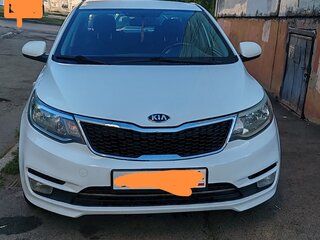 2017 Kia Rio III Рестайлинг, белый, 980000 рублей, вид 2